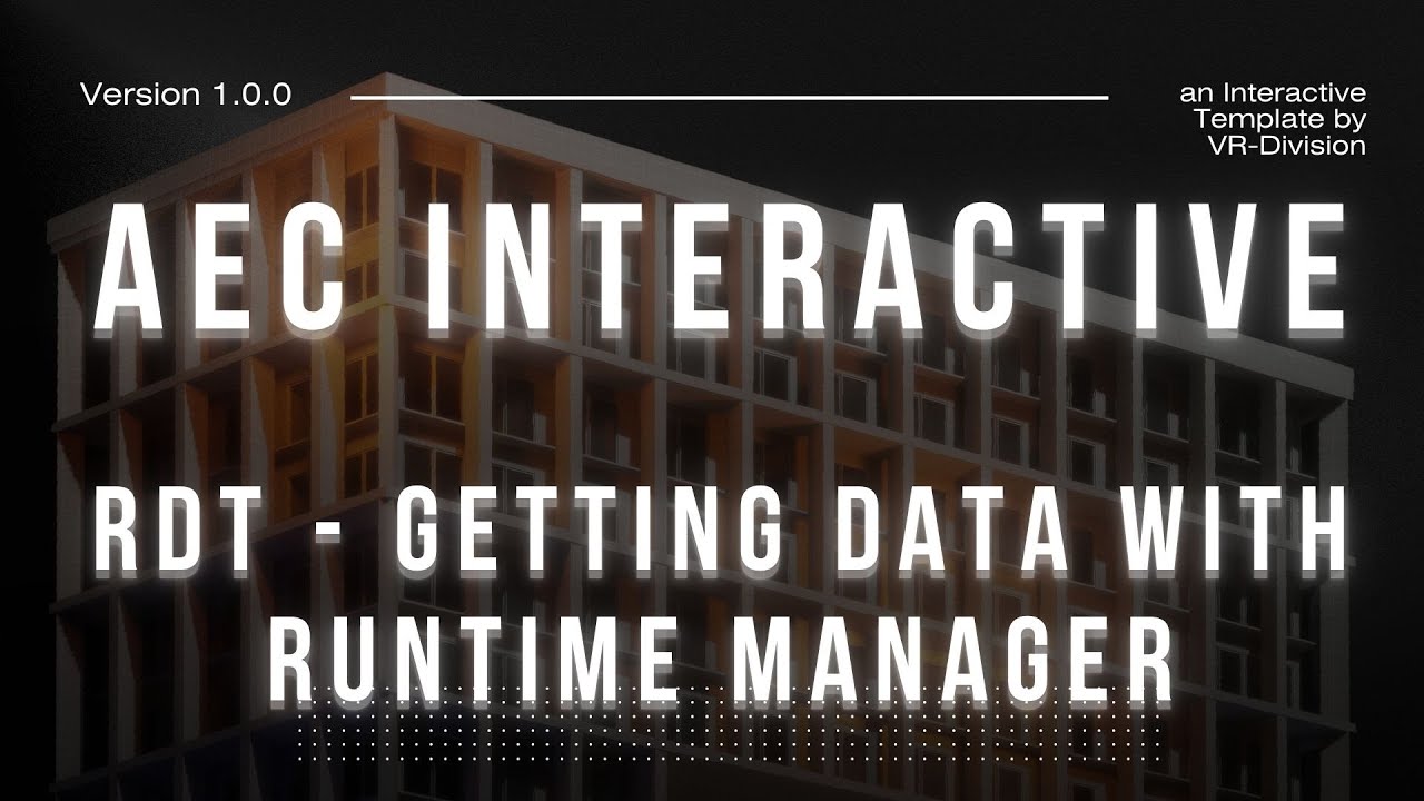 30.2 RDT - Getting Data with Runtime Manager