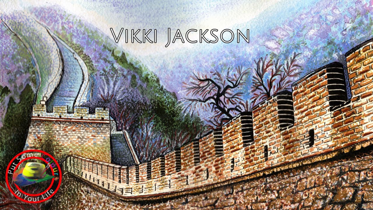 Acrylic painting techniques with Vikki Jackson I Colour In Your Life
