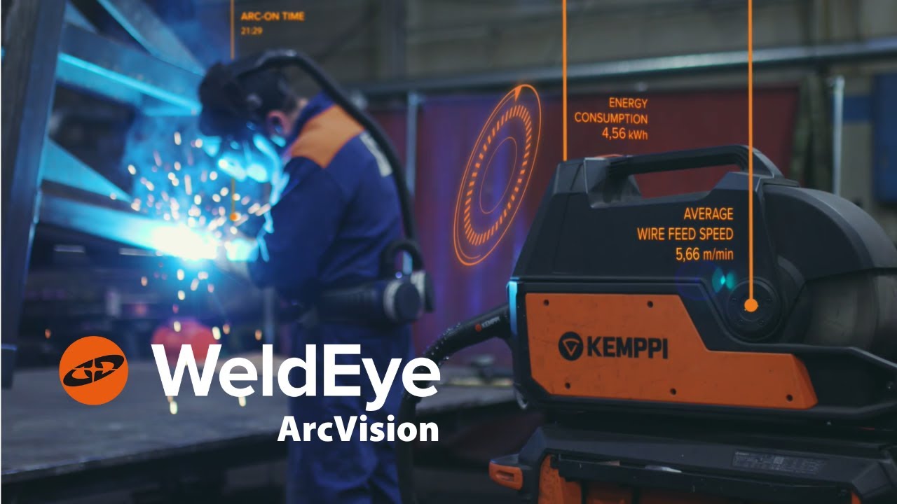 Simple welding production monitoring with WeldEye ArcVision