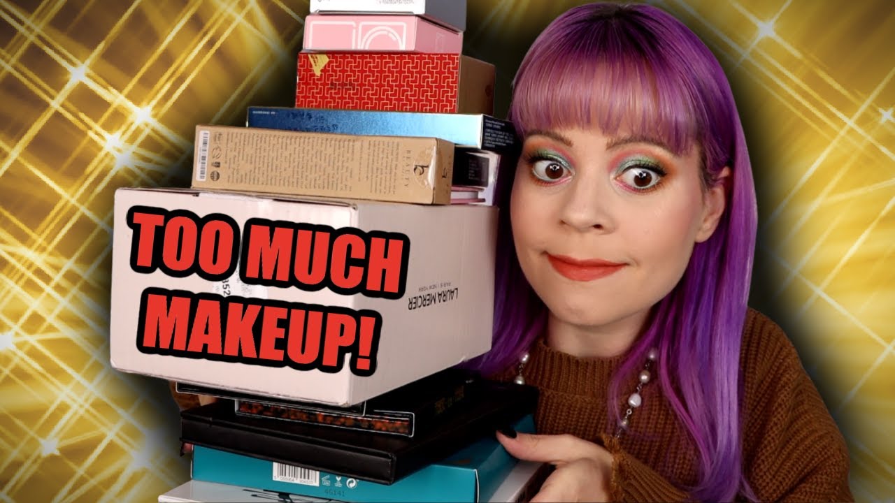 Lol so many palettes and eyshadows.... Huge makeup haul 😂