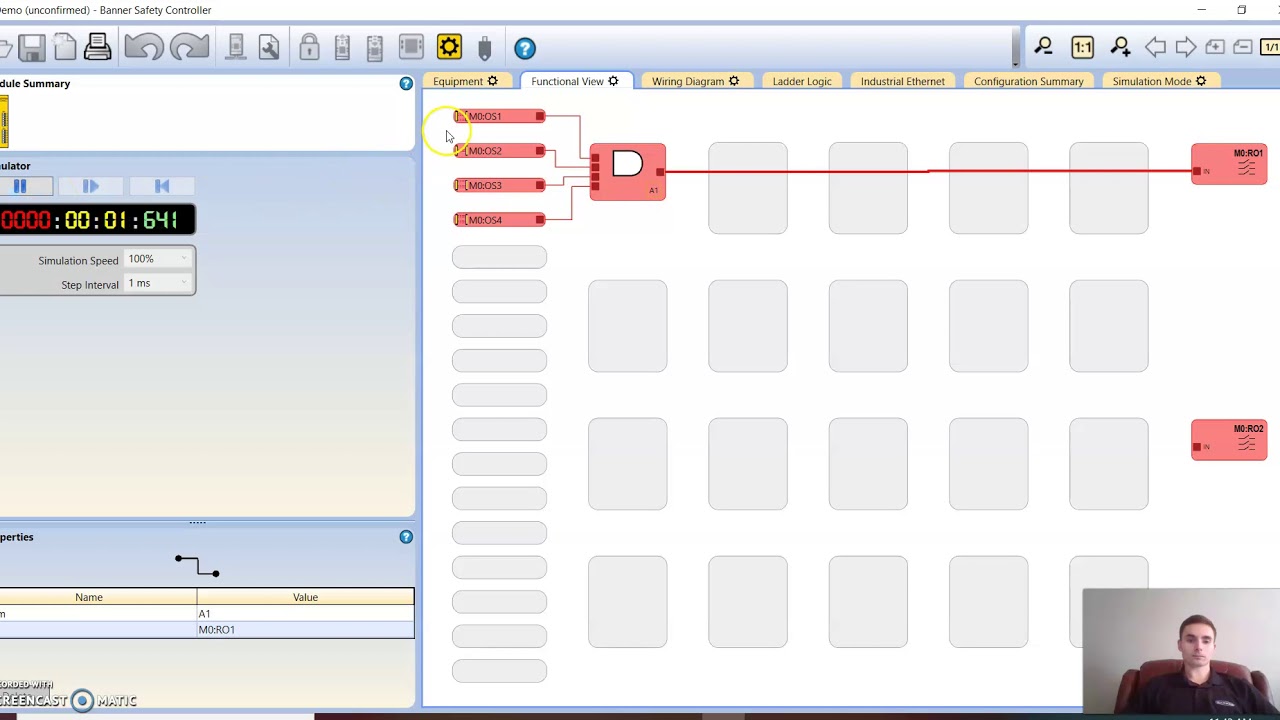 Quick Tutorial of Banner Engineering's Safety Controller Software Presented by Matt Heinrich