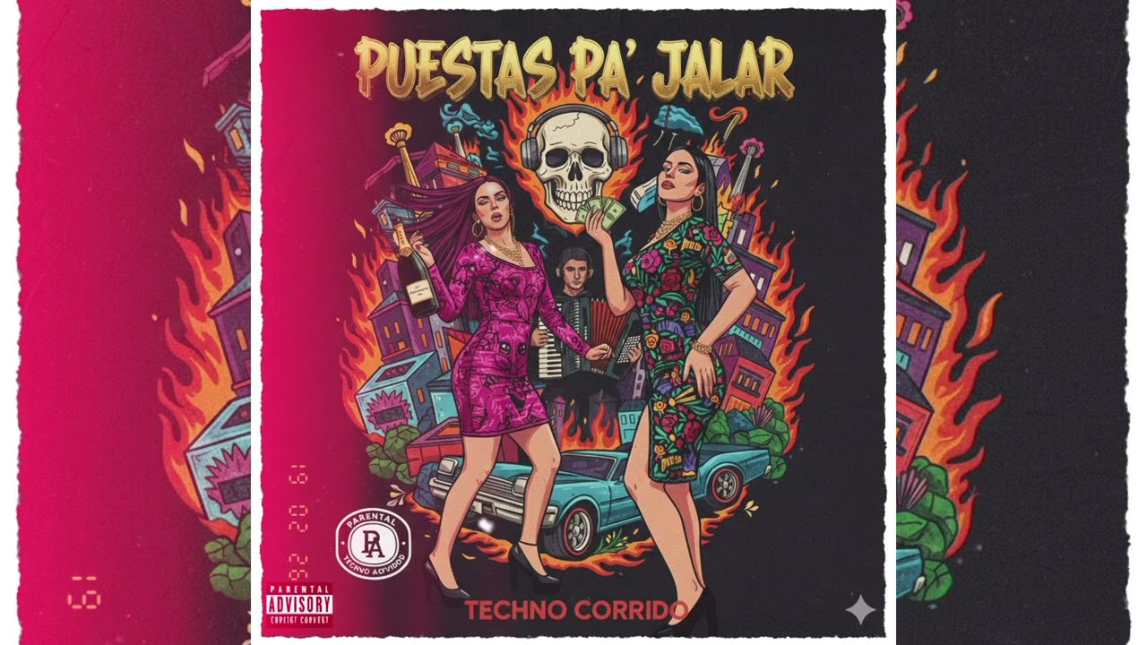 🎵 Puestas Pa' Jalar (Techno Corrido)