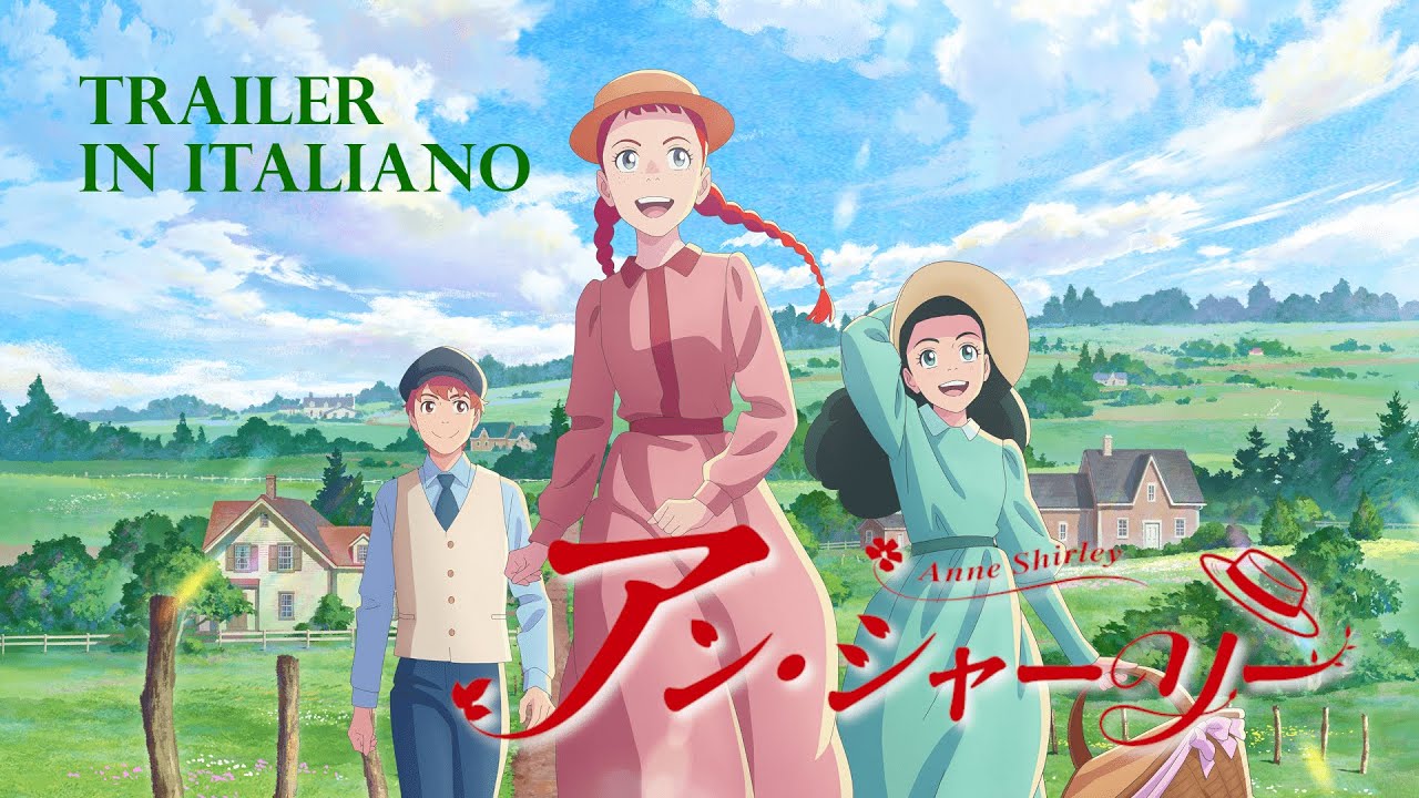 Anne Shirley (anime 2025) - Trailer con doppiaggio italiano storico 🇮🇹