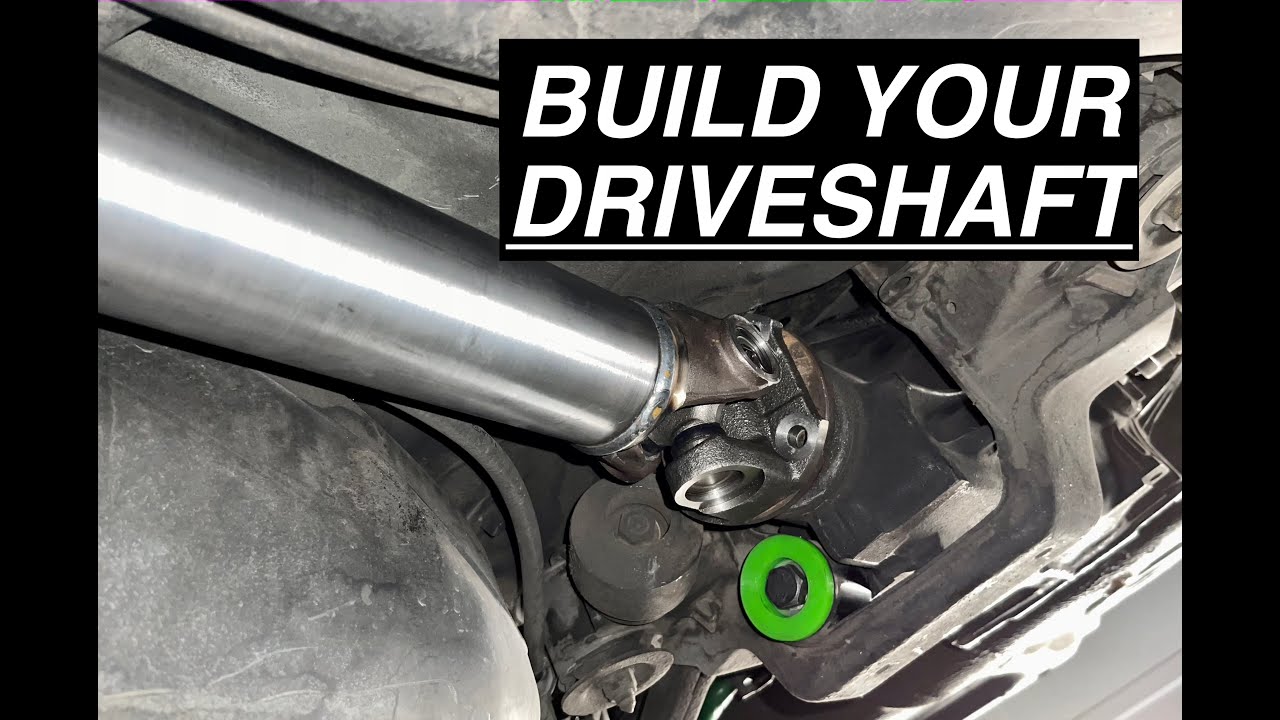 E36 LS7 SWAP PT.13 - DRIVESHAFT - HOW TO MEASURE AND BUILD YOUR OWN FOR E36 (AND OTHER PLATFORMS)
