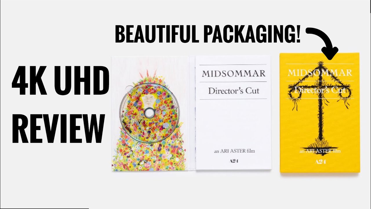 AN AMAZING PREMIUM 4K RELEASE! | MIDSOMMAR DIRECTORS CUT 4K UHD BLU-RAY REVIEW | A24 SHOP EXCLUSIVE
