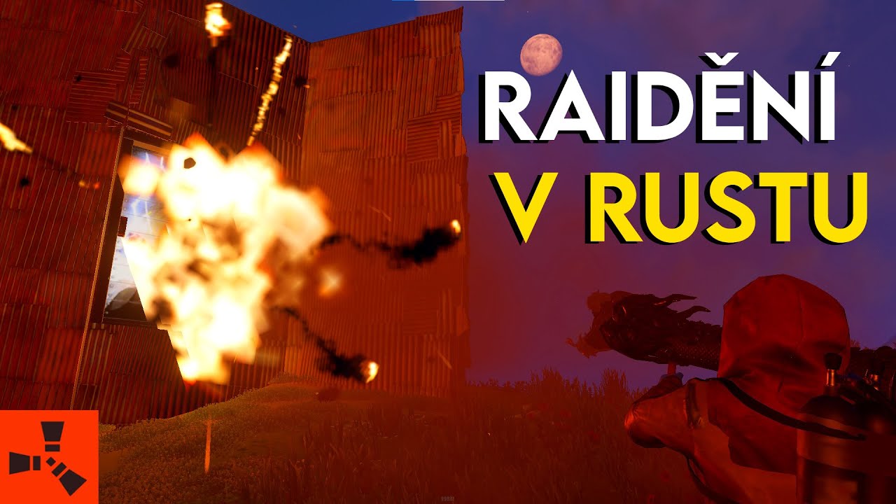 ZKUSIL JSEM RAID V RUSTU! [RUST CZ/SK]