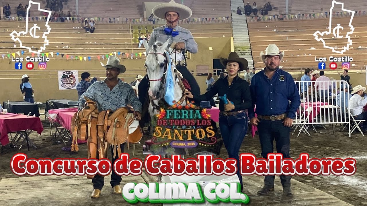 CONCURSO DE CABALLOS BAILADORES EN LA FERIA DE TODOS LOS SANTOS, COLIMA