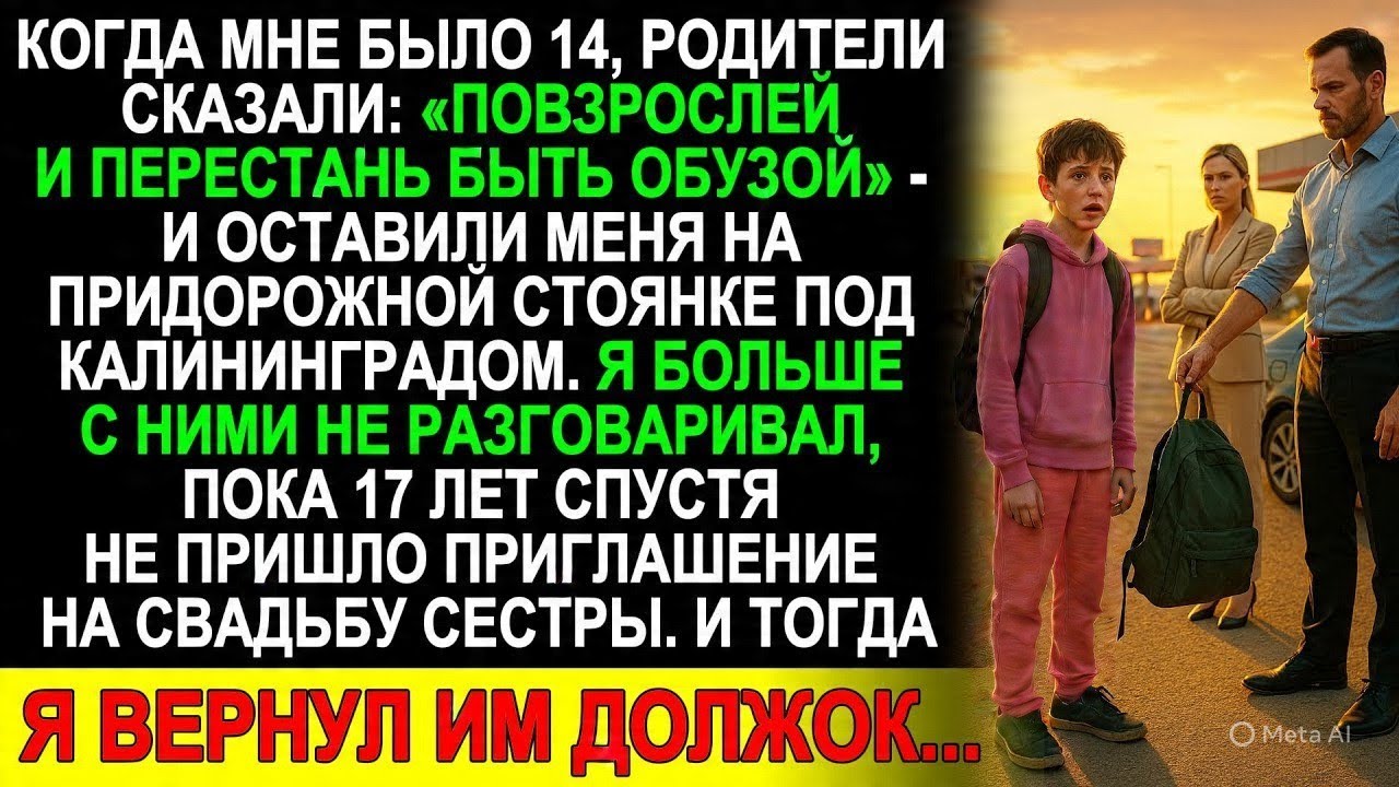 В 14 лет родители бросили меня на трассе: «Повзрослей и перестань быть обузой»