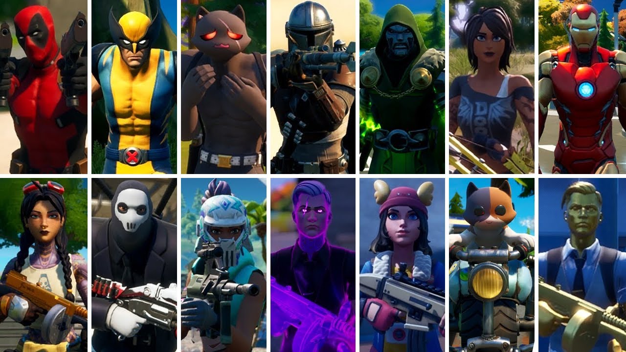 Fortnite Eliminating All Mythic Bosses & Opening Their Vault in 50 Seconds or Less! (Chapter 2)