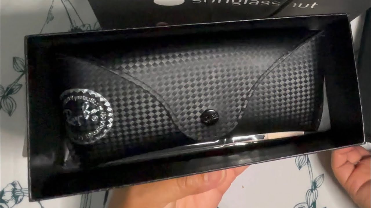 Unboxing Ray-ban Carbon Fibre Collection Sunglasses