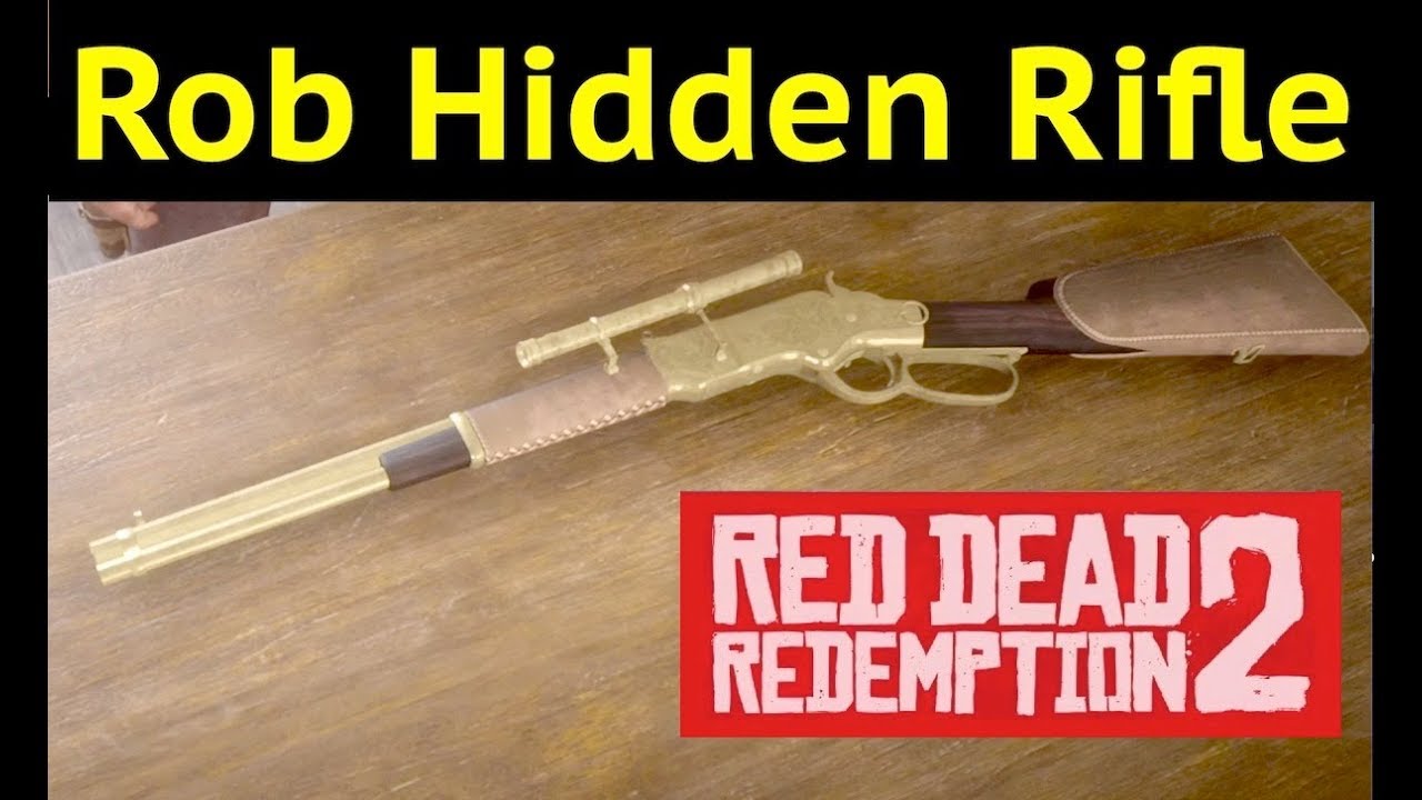 Rob Hidden Rifle in Red Dead Redemption 2 (RDR2): Lancaster Repeater in Rhodes