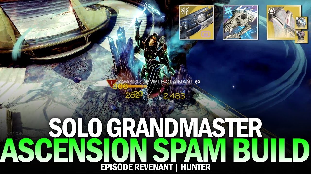 Solo Grandmaster w/ Ascension Spam Build... Except the GM Changed Today [Destiny 2]