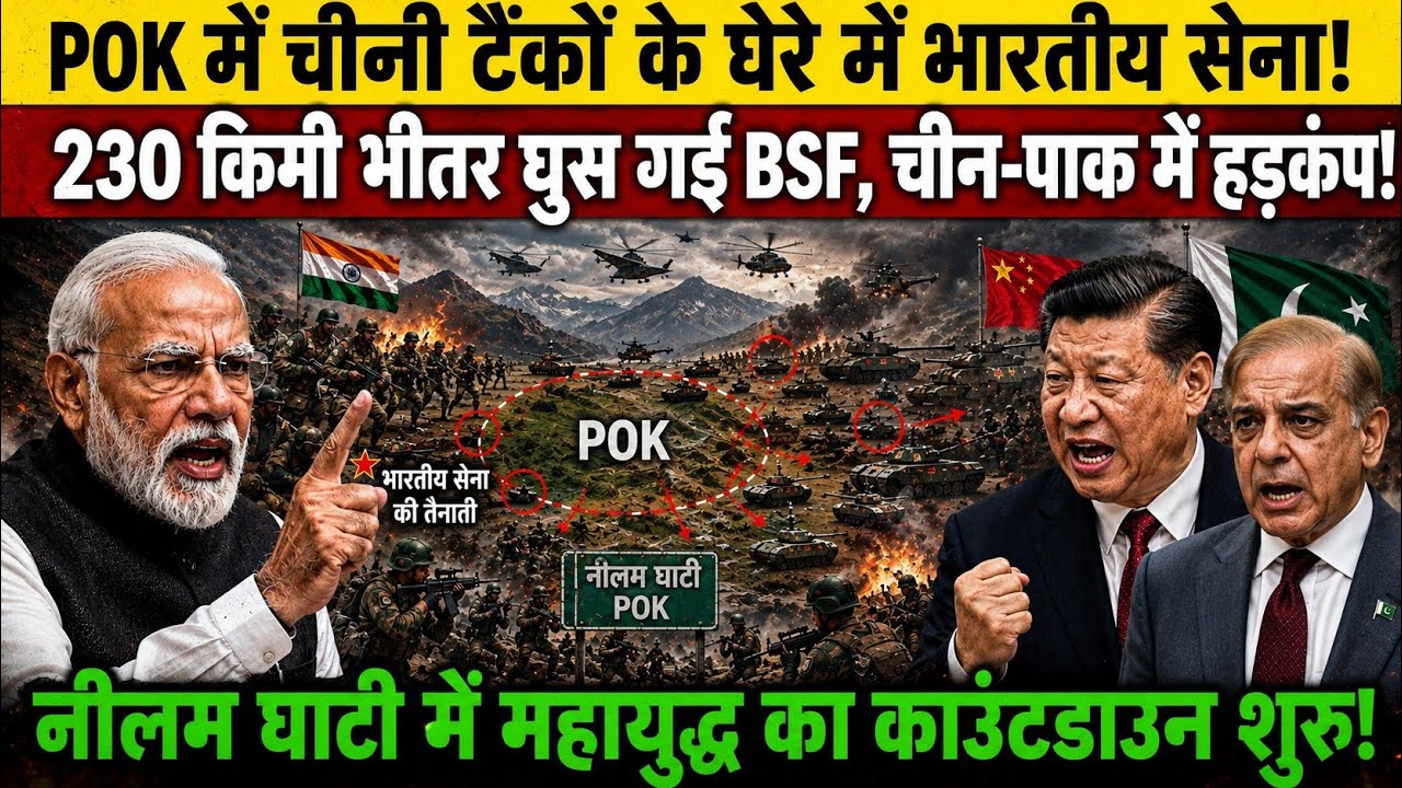 Neelam Valley Crisis 2026: India vs China Face-Off in POK? Biggest Military Build-Up Explained 