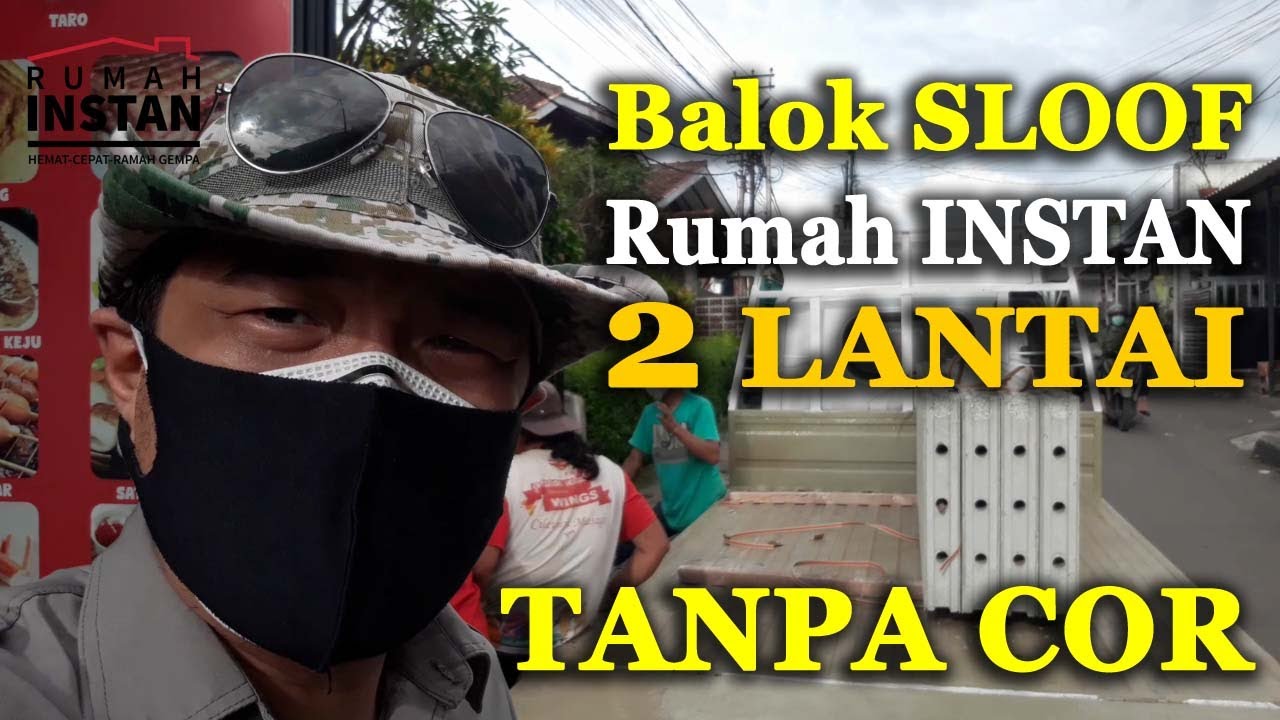 SLOOF Rumah INSTAN RISHA 2 Lantai TANPA COR di Bandung WAJIB Tonton dan Simak HABIS Sebelum PRAKTEK!
