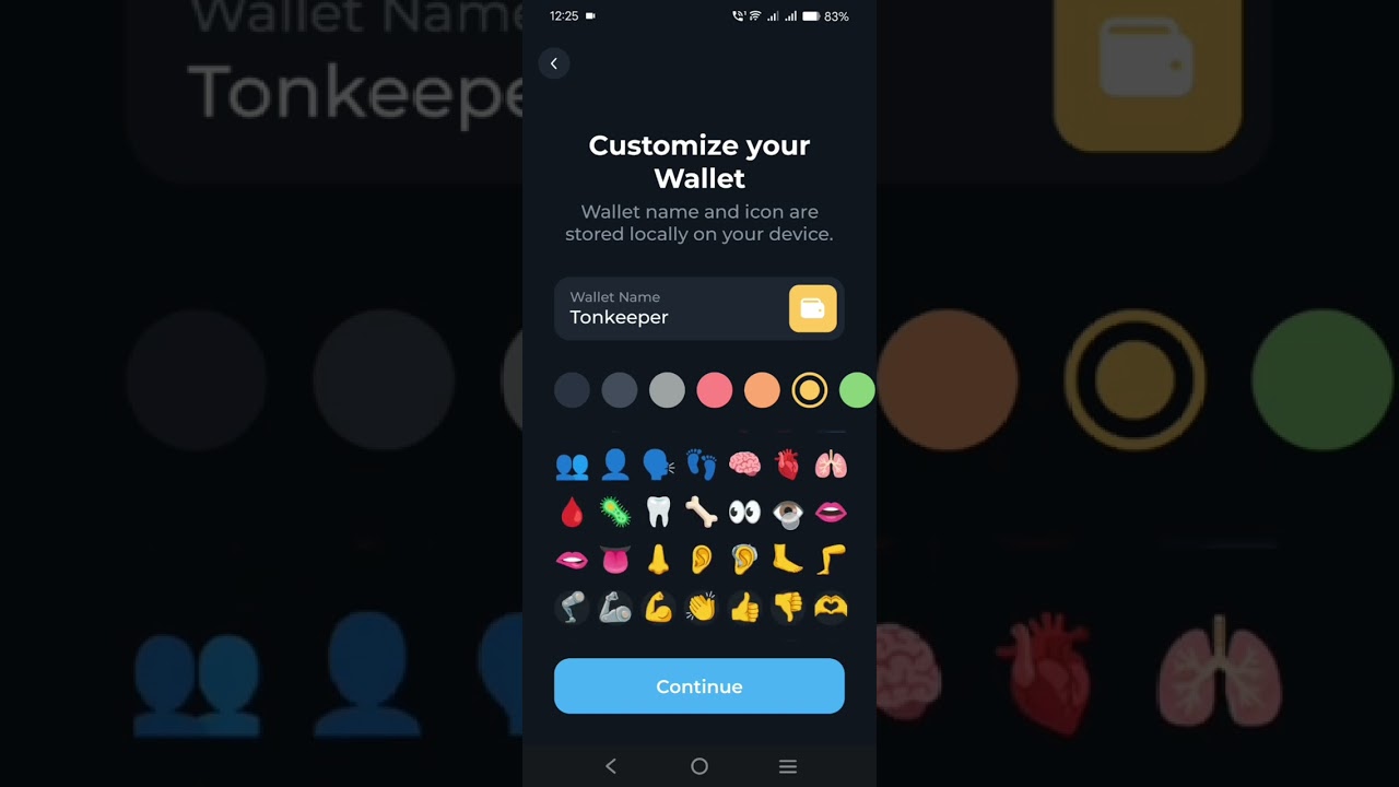 How to create Tonkeeper wallet for forton  9440364556