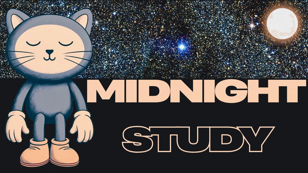 1 Hour Cozy Late Night Study Session MIx 🌙 Lofi Beats to Relax & Deep Focus