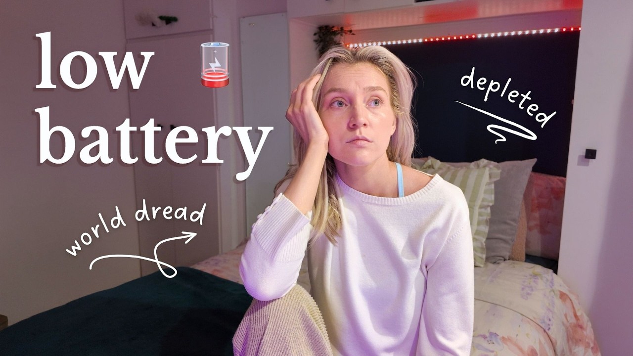 Дни с разряженной батареей в моей жизни 🪫, когда мир кажется тяжелым | видеоблог о писательстве 📝