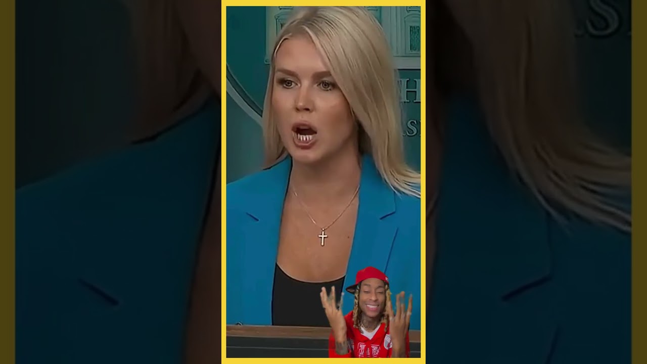 Karoline Leavitt SNAPS at Reporter Over Parade Protest Question 😳🔥 #KarolineLeavitt #YouTubeShorts
