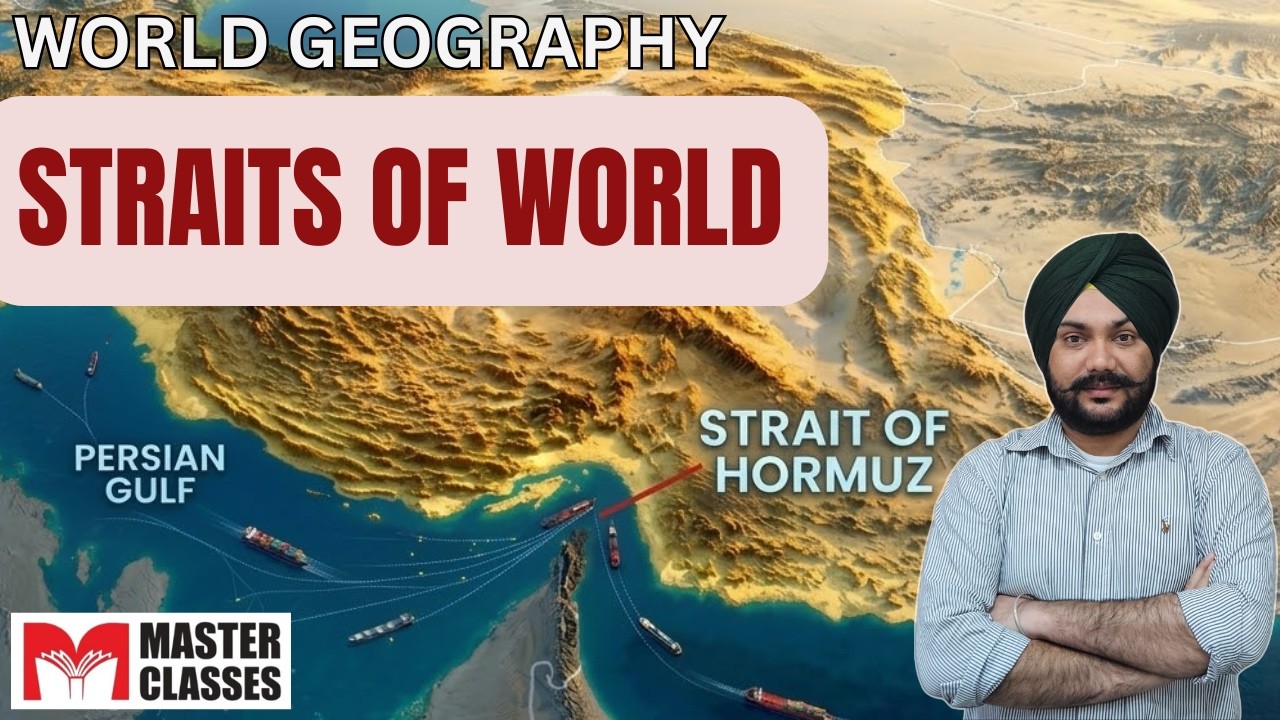WORLD GEOGRAPHY | Straits of World | Call 8146900797, 8054400797 & 7707800072