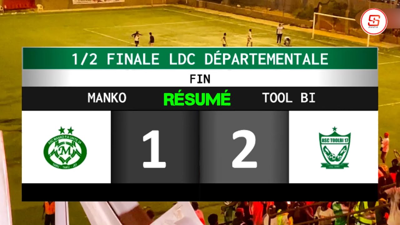 🎥 Résumé Manko 24 vs Tool Bi 17 – Demi-finale LDC 2025
