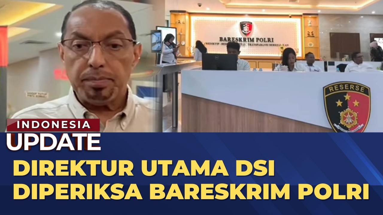Dirut Dana Syariah Indonesia Diperiksa Bareskrim Kasus Dugaan Proyek Fiktif | INDO UPDATE