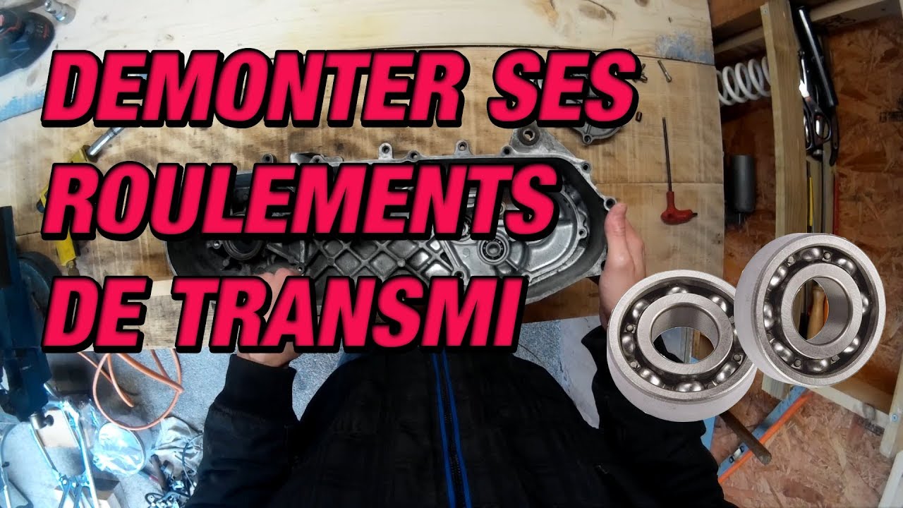 TUTO - DEMONTER SES ROULEMENTS DE TRANSMISSION BOOSTER/NITRO