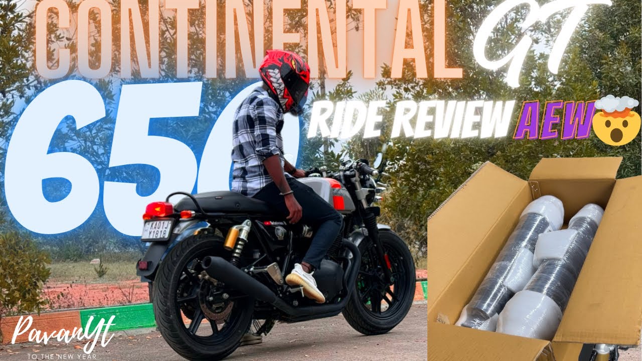 2024 Continental GT650 Ride Review | AEW TE102 | kannada Motovlogs | PavanYT