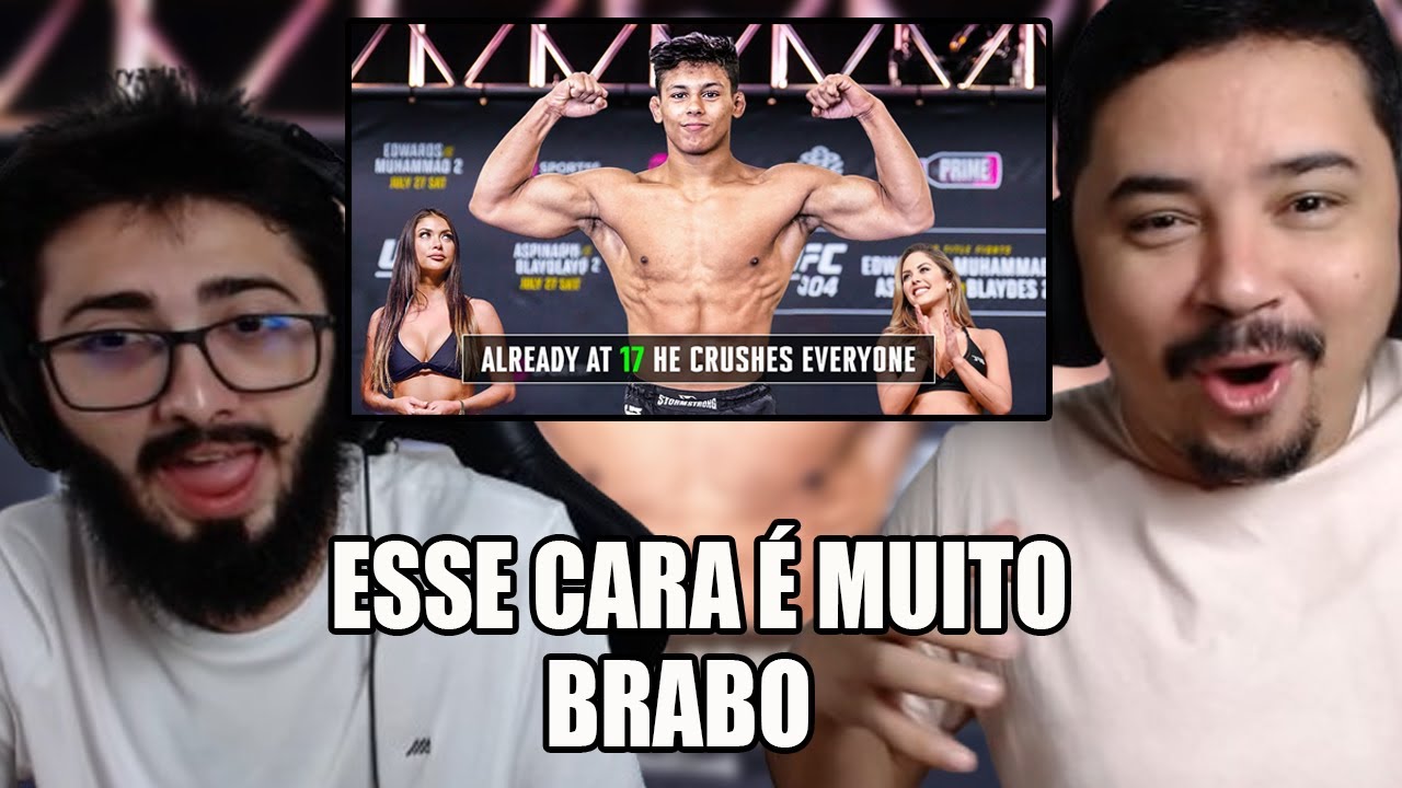 O UFC NÃO Está Pronto Para Ele... Mica Galvão - Mestre de Finalizações da Nova Geração | REACT