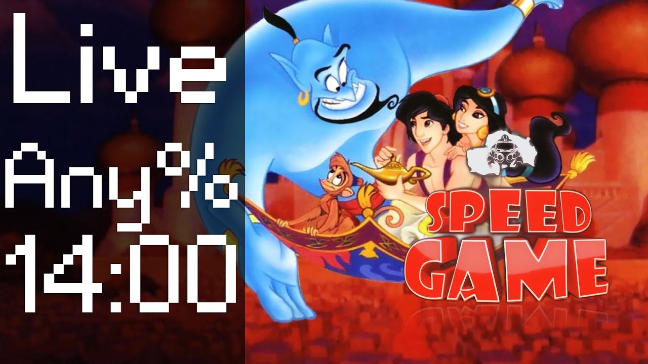 Speed Game - Aladdin Live fini en moins de 14 minutes ?