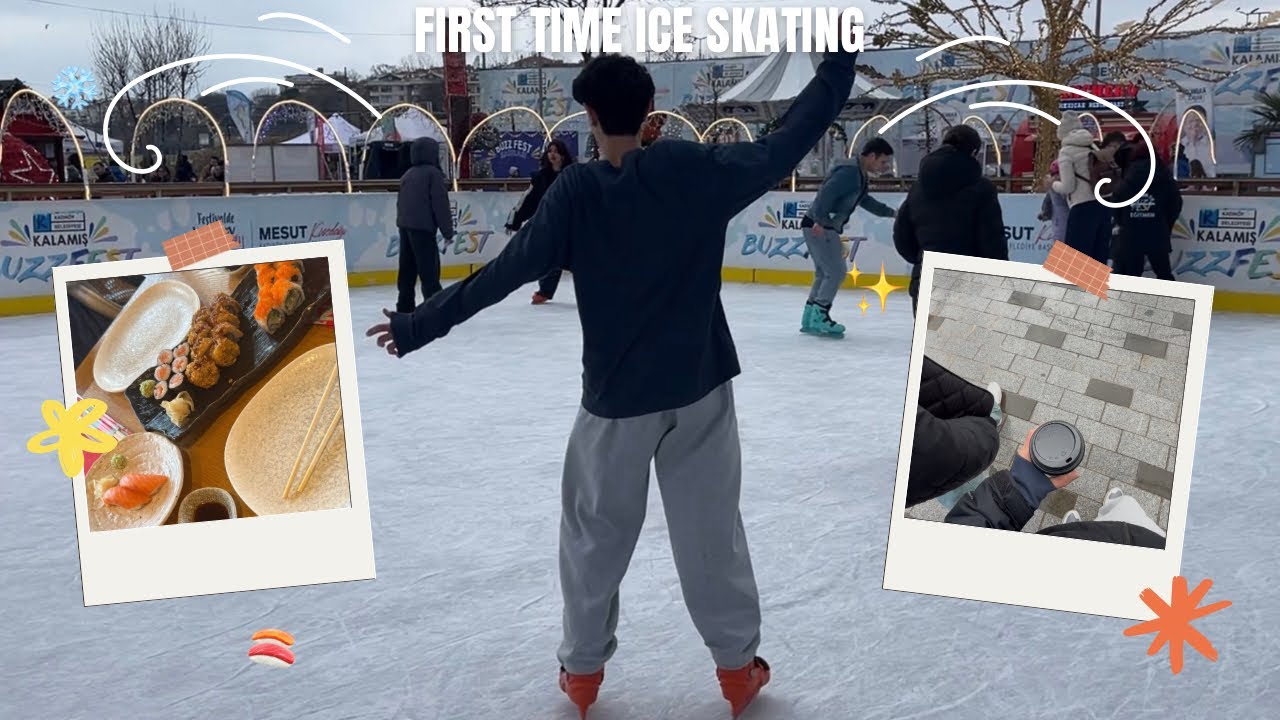 I Tried Ice Skating for the First Time (Daily Vlog)