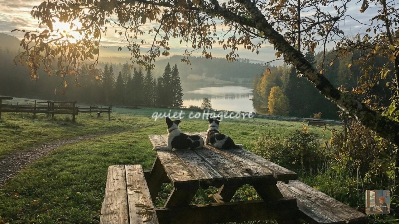 you moved to the countryside and found peace 🐈 (quiet cottagecore playlist)