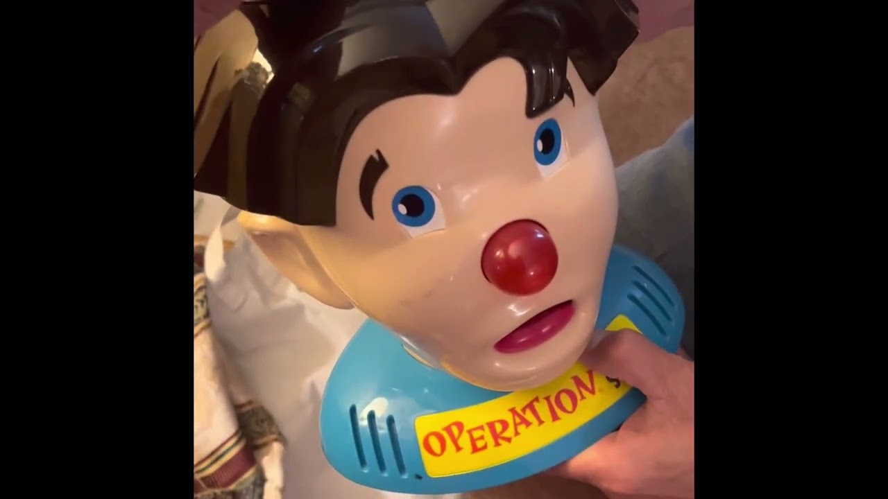 Playing Operation head brain surgery🙂