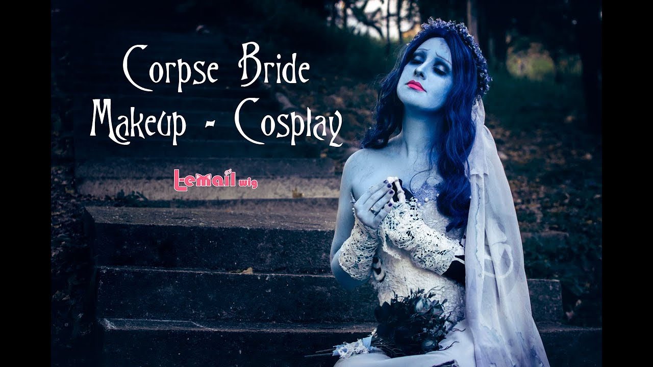 Corpse Bride Cosplay Makeup - Noiva Cadáver  || L-email Review