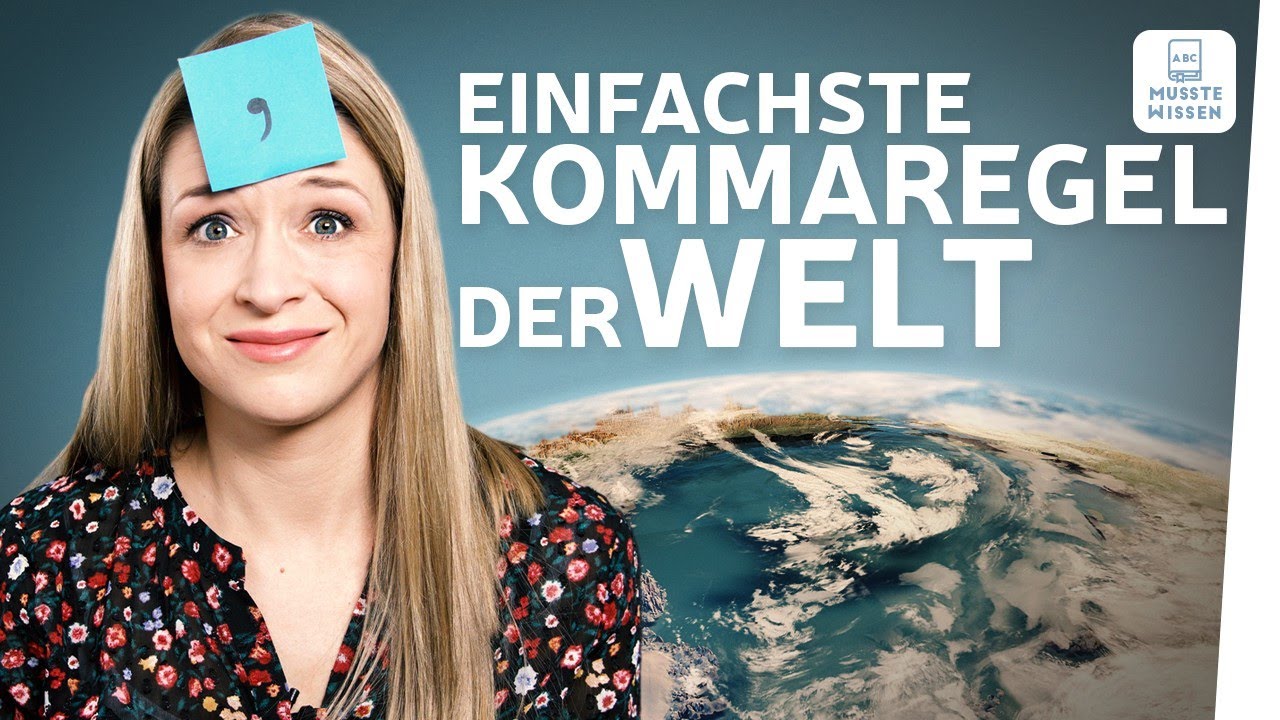 Unfassbar einfache Kommaregel I einfach lernen I Eselsbr&uuml;cke