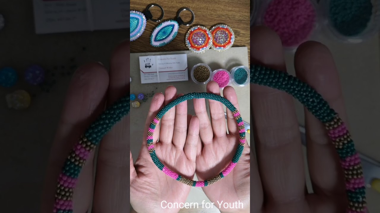 Making a Beaded Lanyard (Part 3)