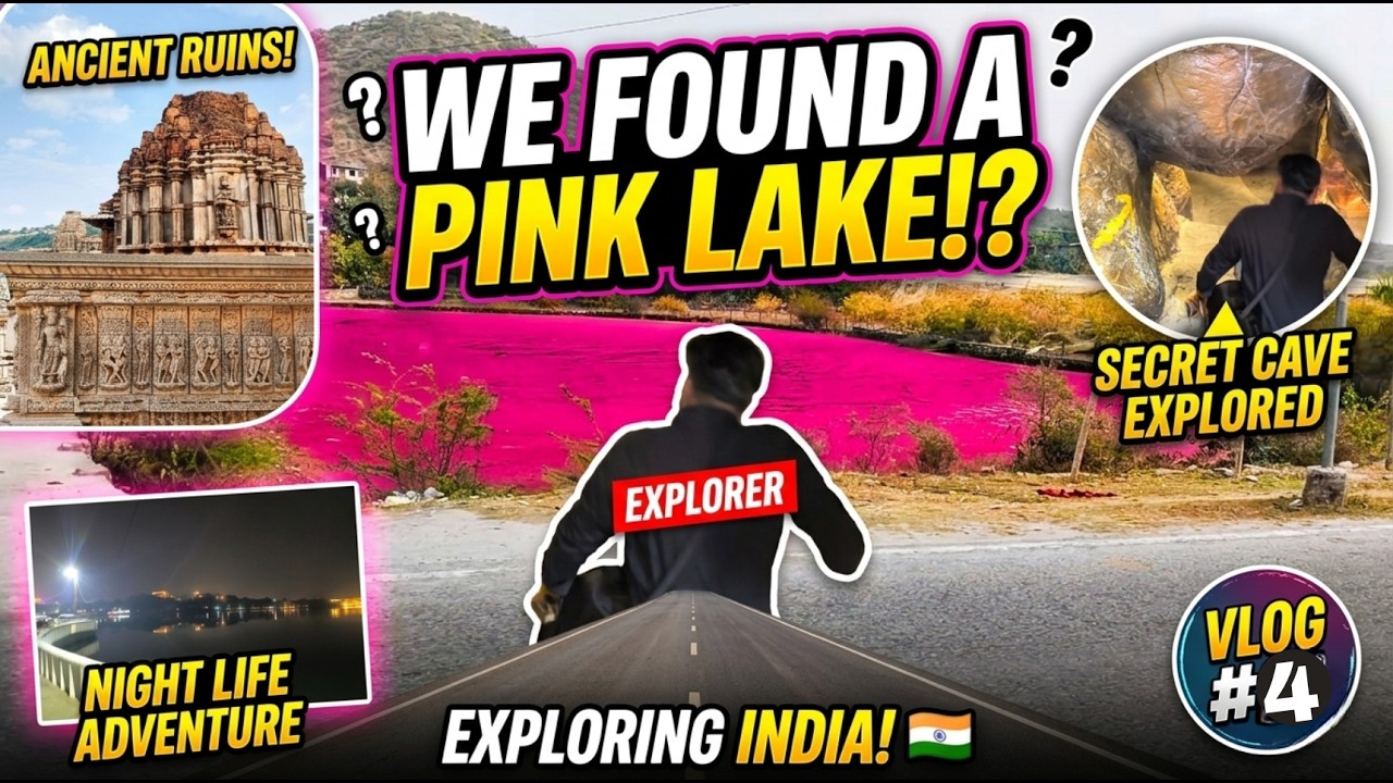 WE FOUND A PINK LAKE?! 😱 | Udaipur Day 4 Hidden Gems