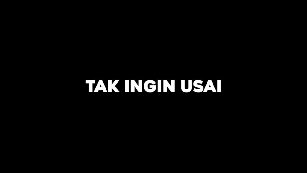 tak ingin usai (slowed reverb + lyrics)