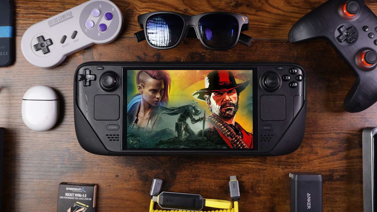 Необходимые аксессуары для Steam Deck: 18 незаменимых улучшений