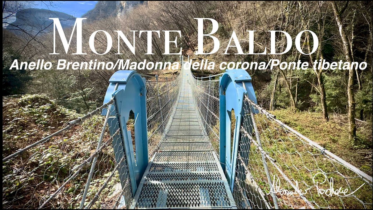 ANELLO Brentino-Madonna della corona-Ponte tibetano-Vajo dell'orsa- traccia GPX in descrizione.