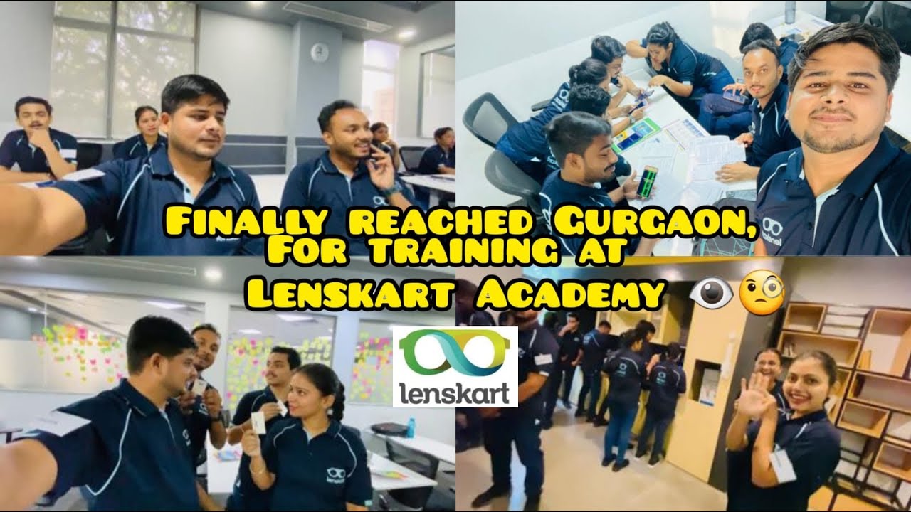 मिलो मेरे नए दोस्तो से☺️ पहले ही दिन धमाल #lenskart #academy   finally reached Gurgaon #firstvlog 🎉