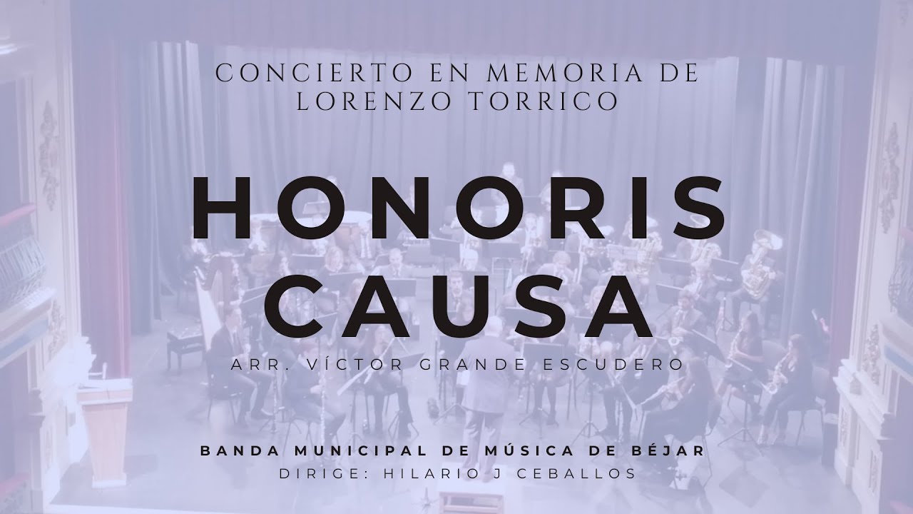 Honoris Causa, anónimo. Banda Municipal de Música de Béjar