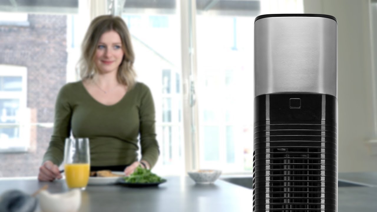 Ventilateur colonne intelligent Princess 350000 – Série PRO -  Contrôlé par Appli et commande vocale