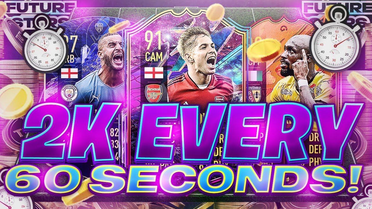 OMG! 2K EVERY 60 SECONDS FIFA 22 BEST TRADING METHOD (FIFA 22 SNIPING FILTERS & FLIPPING)