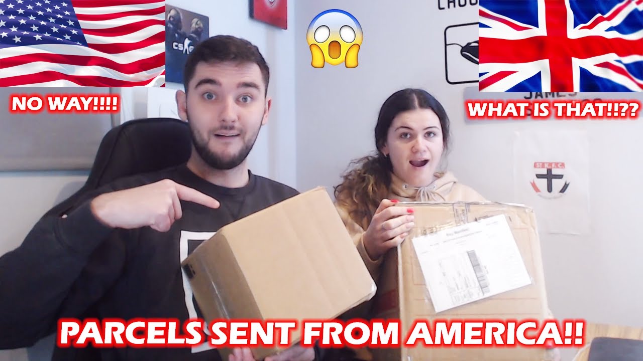British Couple Open First Ever Parcels From America! (OMG! Really!?)