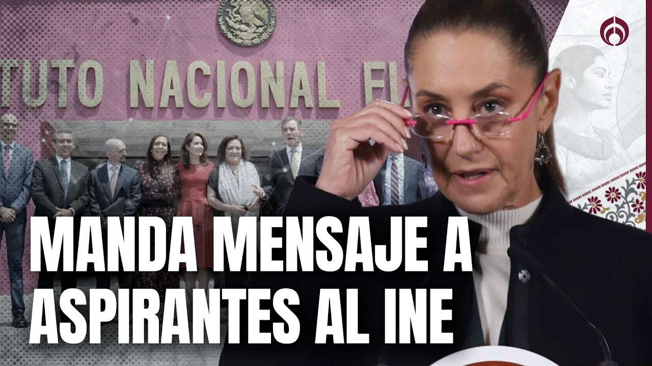 Consejeros del INE bajo lupa: Sheinbaum exige austeridad