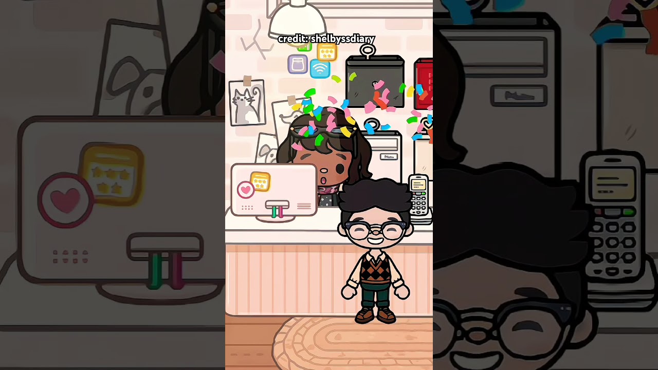 CONTENT CREATOR BUYS FIRST HOME 💝 move in day in tocaboca roleplay