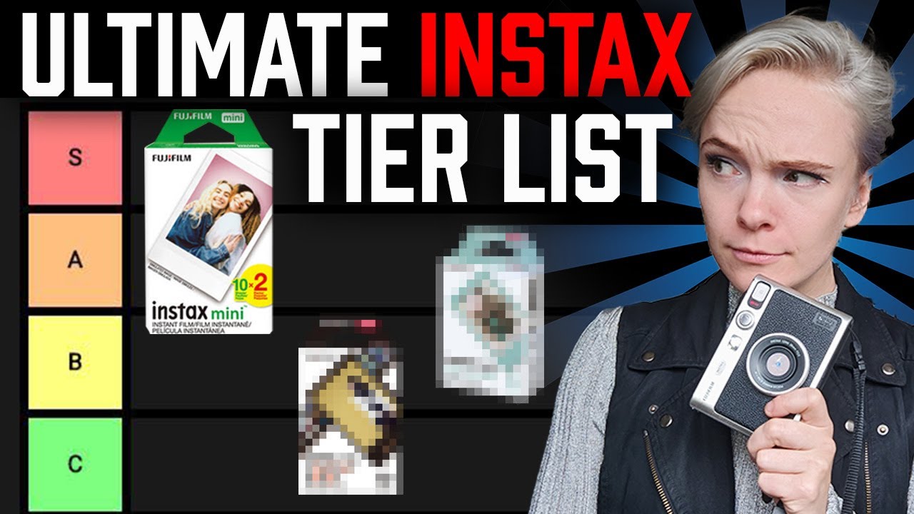 Ultimate Ranking of ALL Instax Mini Films | Tier List