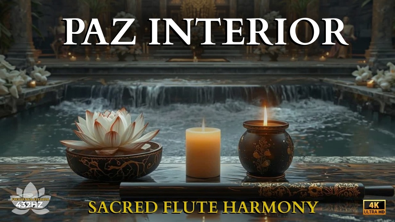 432Hz Paz Interior Absoluta | Reconecta con tu Esencia | Sacred Flute Harmony 4K