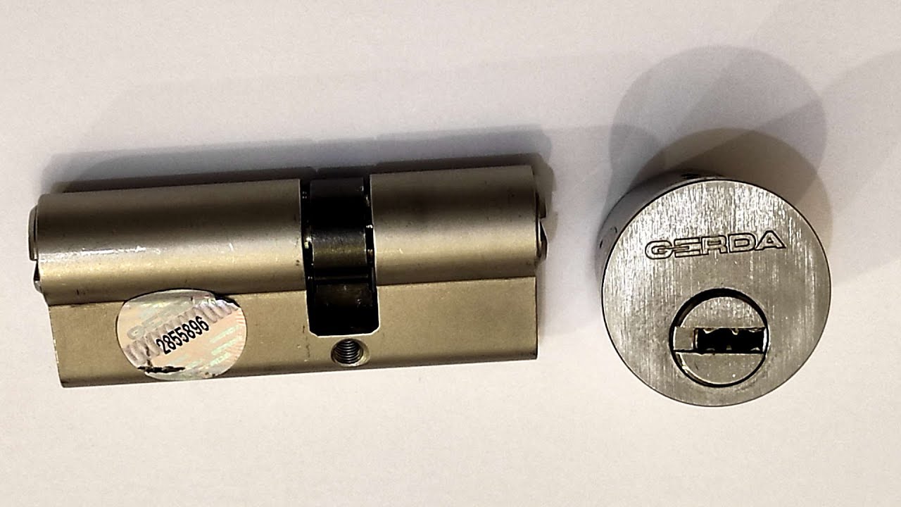 Zamek Gerda Rim Pro System ZX 1000 i wkładka Gerdy Pro System - r&oacute;żnice, odczucia... #lockpicking