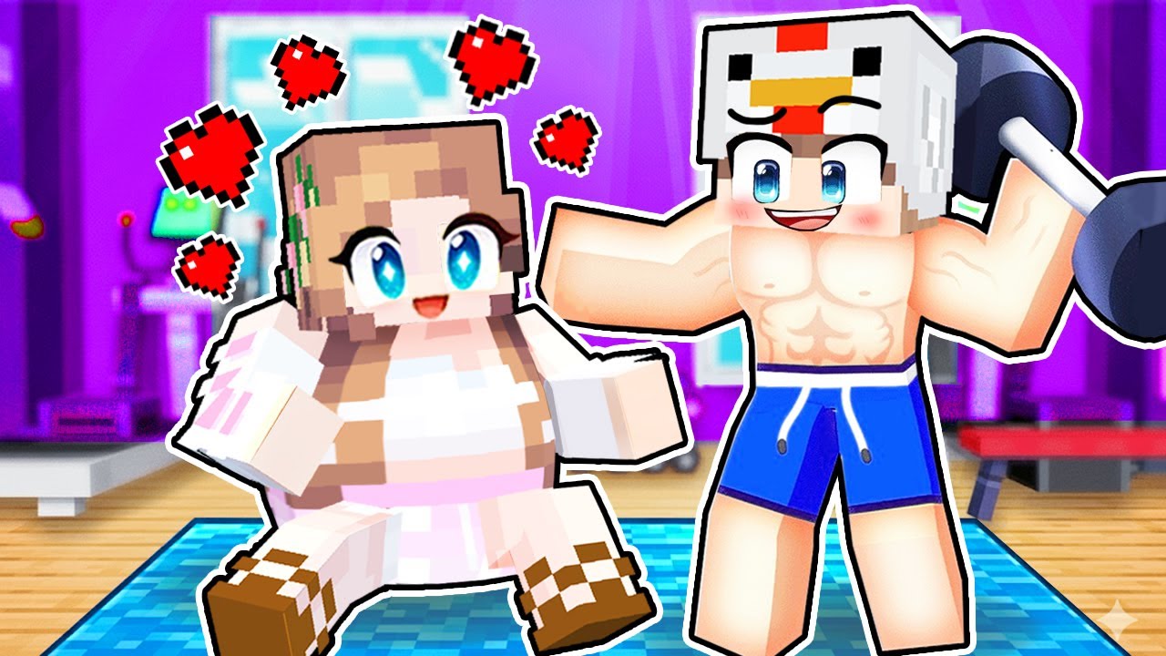 FAT and MUSCULAR FORBIDDEN LOVE in Minecraft! (Tagalog)